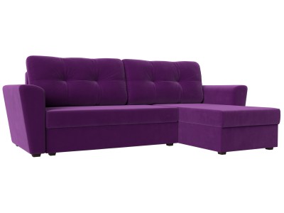 Угловой диван Амстердам Лайт , Фиолетовый, 112463