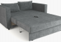 Диван-кровать Алекс 1 (серый)Montreal 83