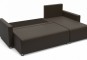 Угловой диван-кровать Челси-2 коричневый.
