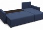 Угловой диван-кровать Челси синий.